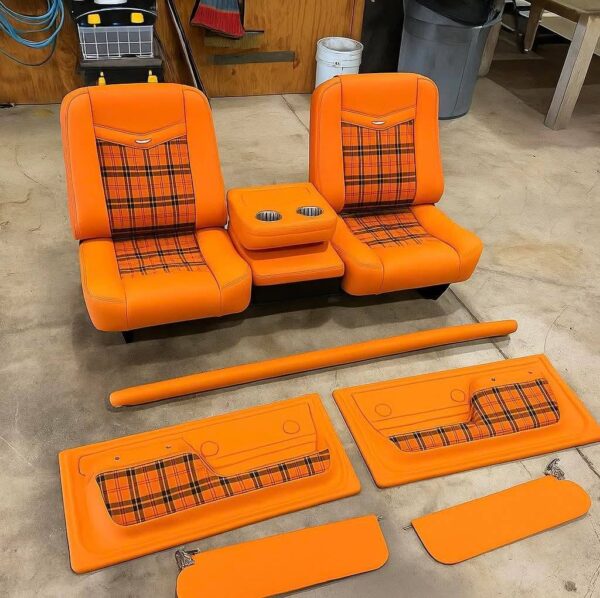 Buddy/Bucket Seats in Yellow fits 60–66 67–72 73–87