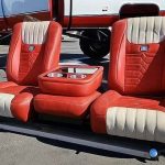Custom Red & Cream Seats for 1988–1998 Chevy C10 OBS