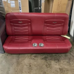 Chevy C10 OBS Bench Seat with Custom Stitching