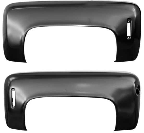 73-78 Chevy Truck LH & RH Side Stepside Rear Fenders with Fuel Hole